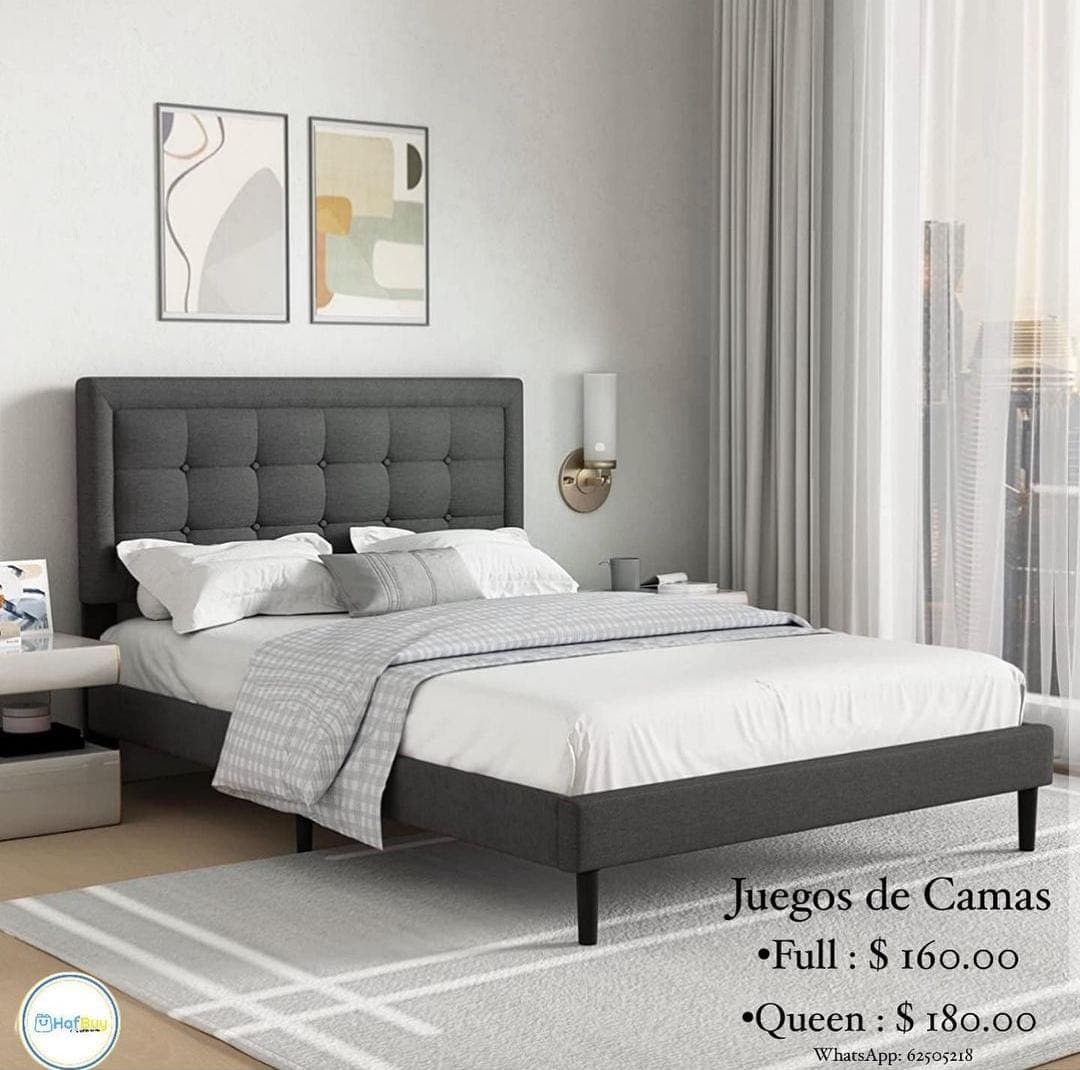 Cama De Madera & Metal image